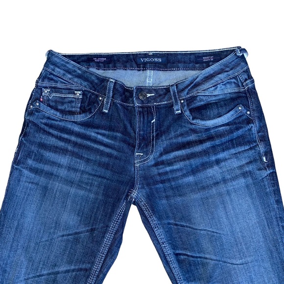 Vigoss Studio The Jagger Boot Cut Jeans Size 27/28 - Picture 2 of 10